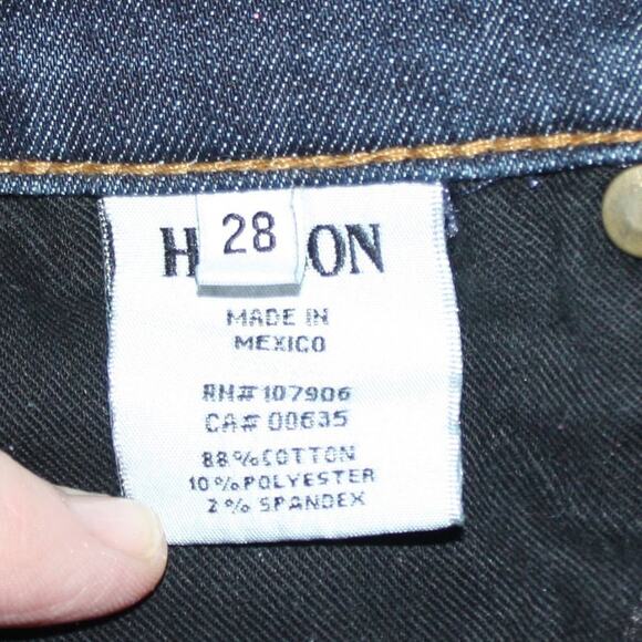 Hudson Dark Blue Denim Jeans Size 28 - Picture 10 of 10